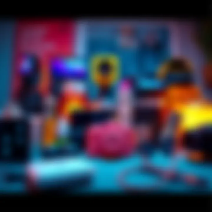 A collection of hot trend items that people are eager to buy, including electronics and fashion accessories.