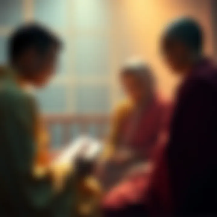 Scholars discussing the pronunciation of Dhamma in relation to ancient texts and inscriptions.