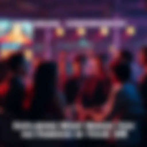 Group of people discussing their online identities as singers, actors, and niche celebrities