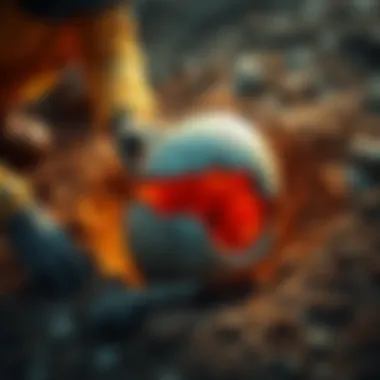 Dinosaur Egg Found in Argentina Archaeologists carefully excavate a well-preserved dinosaur egg from the ground in Argentina.