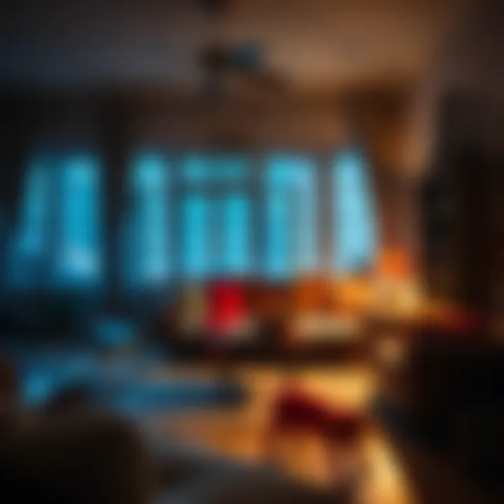 Strange occurrences with objects vanishing in a cozy living room, suggesting a playful spirit like a leprechaun.