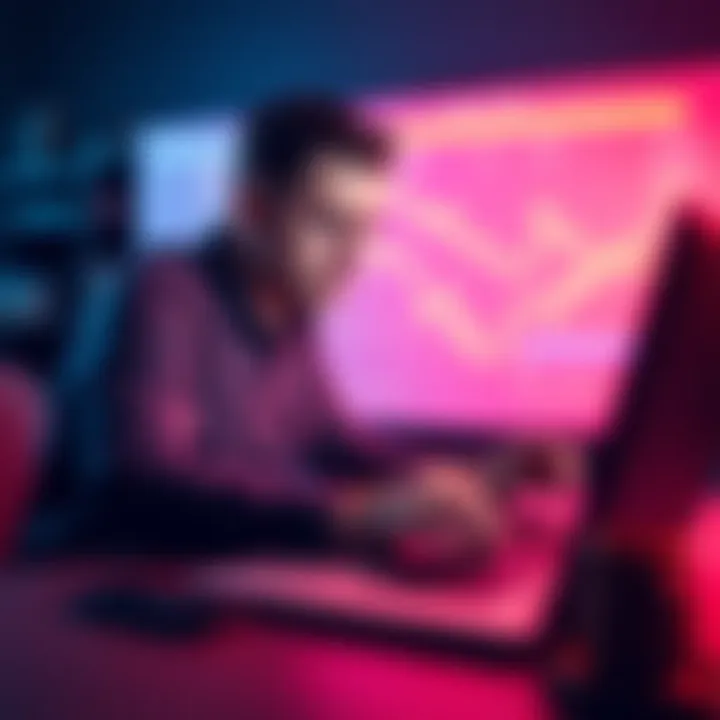 A person looking frustrated while typing on a laptop, reflecting on AI-generated affirmations that didn't meet expectations.