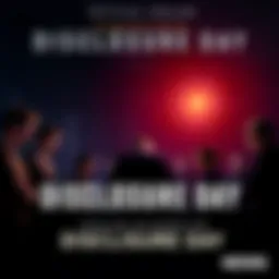 A dramatic scene from the trailer showing a group of characters uncovering secrets in a dark room