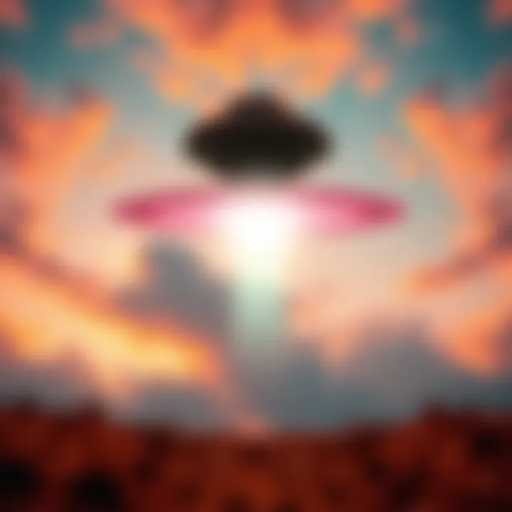 A close-up view of a mysterious light in the sky, hinting at extraterrestrial themes in Spielberg's Disclosure Day trailer.