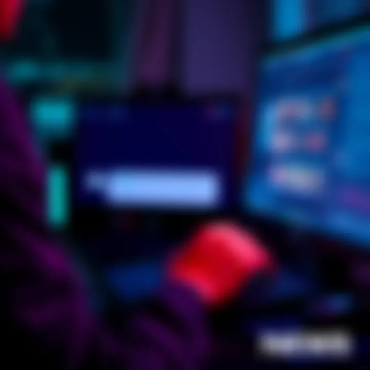 A person typing on a computer, with a chat window showing a joke about resembling a shooter