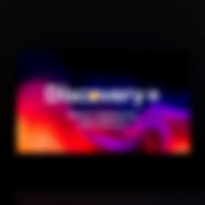 A TV screen displaying the Discovery+ logo with a notice about shows leaving the platform soon.