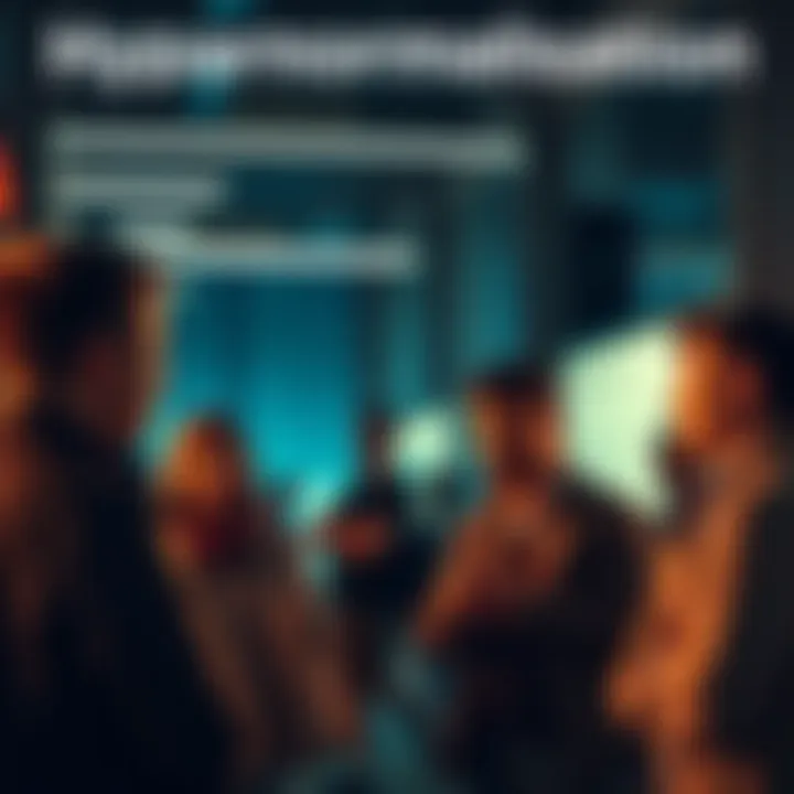 People engaging in conversation about Adam Curtis' Hypernormalisation documentary