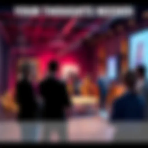 Group of people sharing their opinions about 23 F in an open forum setting