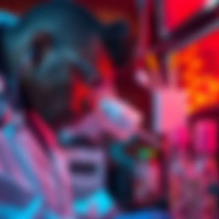 Scientists studying DNA samples in a lab, focusing on genetic variations from West Africa