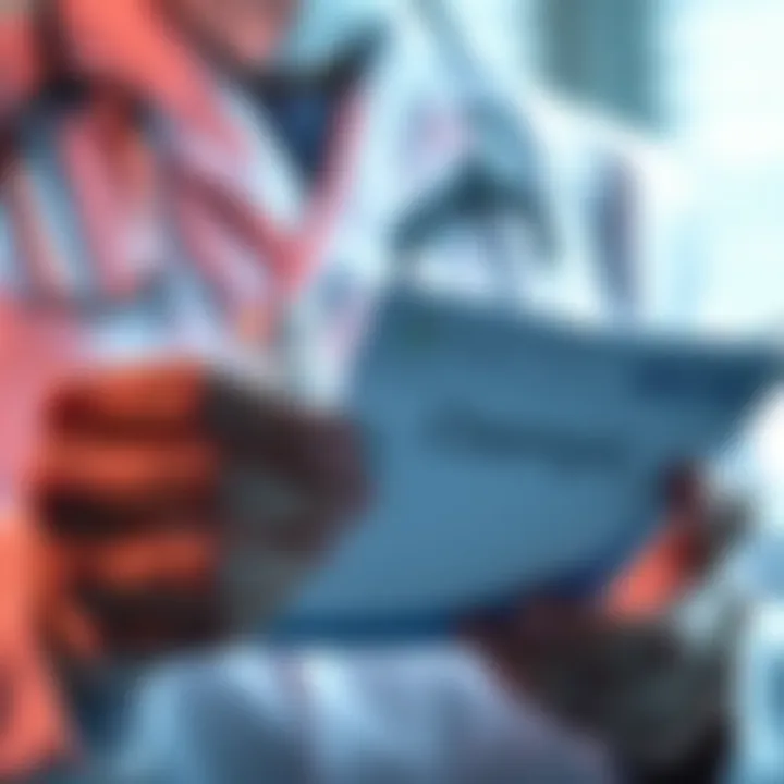 A doctor holding a prescription pad with Ozempic medication in focus, alongside a cash incentive of £3K