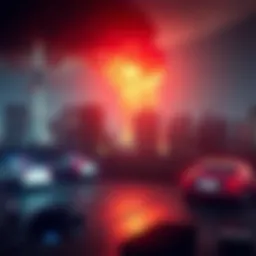 Still from a documentary about the claims surrounding the planning of the 9/11 attacks