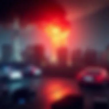 Still from a documentary about the claims surrounding the planning of the 9/11 attacks