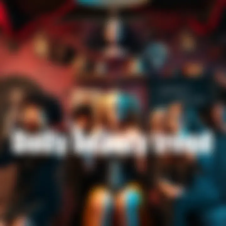 A group of people expressing frustration over the doll beauty trend in a creative setting, surrounded by Gothic and vampire-themed art and decor.