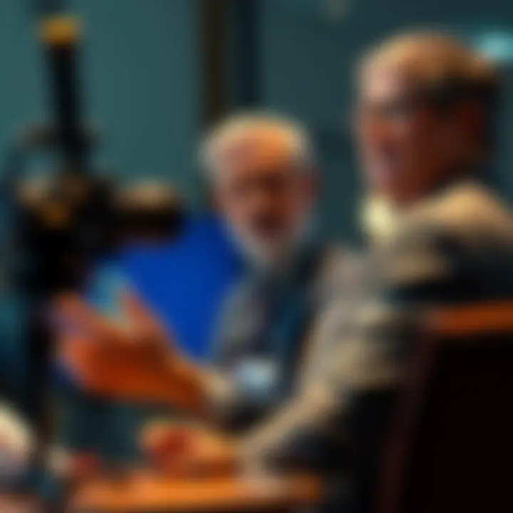 Dr. Eric W. Davis sharing insights during an interview