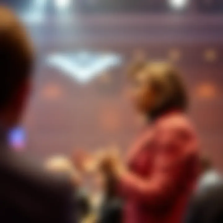 Dr. Karla Turner presenting her alien research findings to an audience at a conference