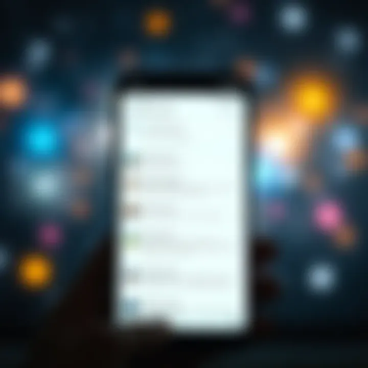 Screenshot of a mobile app showing a dream journal with different cultural interpretation options