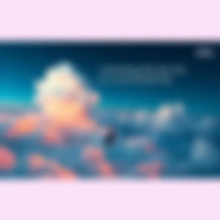 A surreal landscape depicting a dreamer floating amidst clouds and stars, symbolizing the exploration of lucid dreaming.