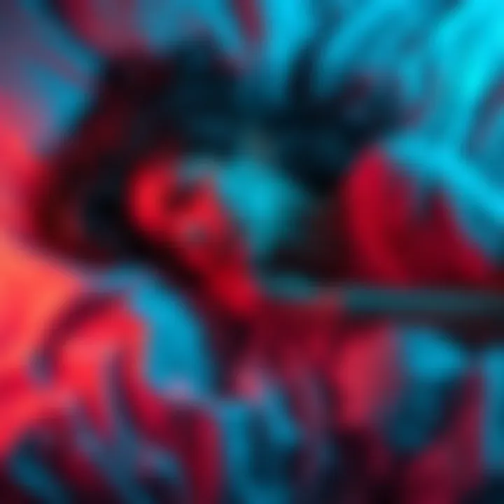 A person lying on a bed with a serene expression, imagining their faceless soulmate beside them, symbolizing love and longing.