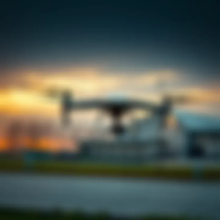 A drone is seen flying over a military base in Belgium, raising security concerns due to its proximity to US tactical nuclear weapons.