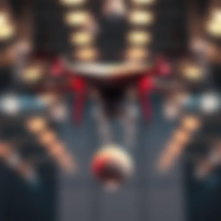 A drone hovering in the air with a sphere hanging below it, illustrating pendulum motion dynamics