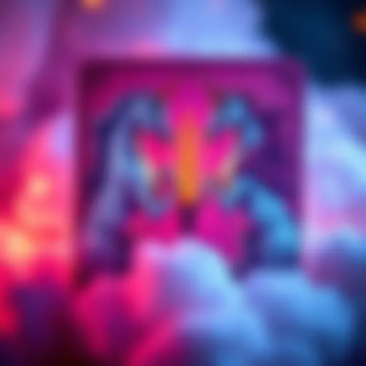 Two Lovers Cards in Tarot Deck Tarot deck featuring two different Lovers cards with a unicorn theme