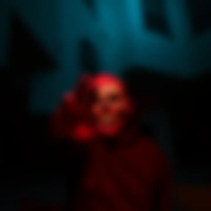 A screenshot of Duncan's Instagram story featuring disturbing and unsettling imagery that has drawn mixed reactions from followers.