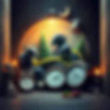 A visual representation of Earth Signs with symbols of Taurus, Virgo, and Capricorn, showcasing their traits and nature in a thoughtful scene, surrounded by elements that reflect aging, like a clock a...