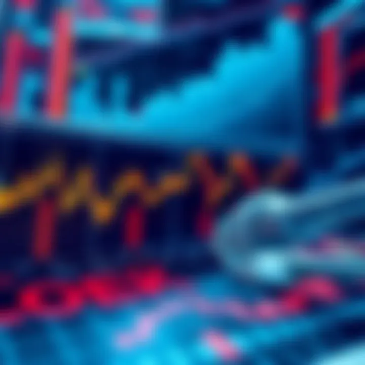 Graphs and charts displaying key economic indicators and trends