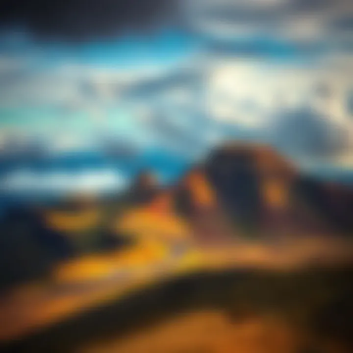 Stunning view of Edinburgh Hill Volcano showcasing its unique geological features and Ice Age influence