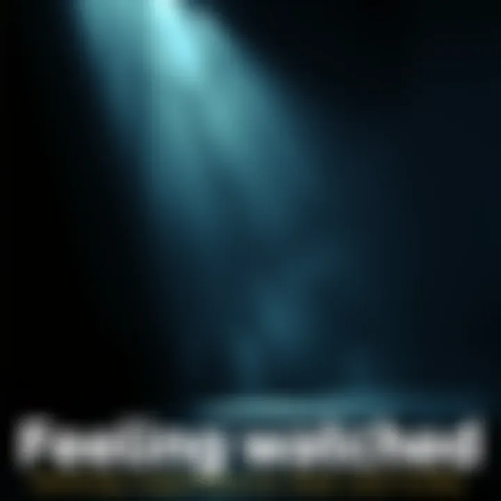 Dark room with shadowy figures and a ghostly atmosphere