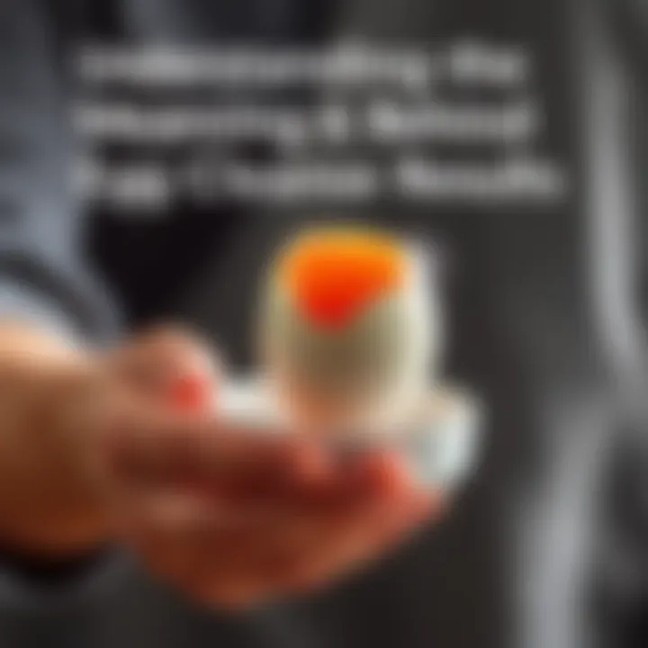 Egg cleanse results interpretation A person holding an egg over a bowl, examining its appearance for meanings in the egg cleanse process