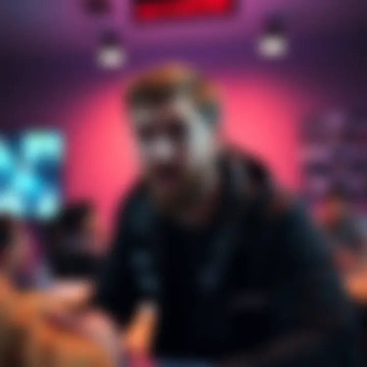 Elijah Schaffer speaking during a live stream, showing concern from his followers