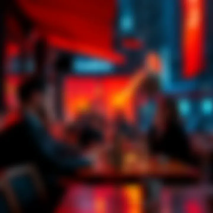 People in Slovakia discussing Elon Musk's AI initiatives at a local café