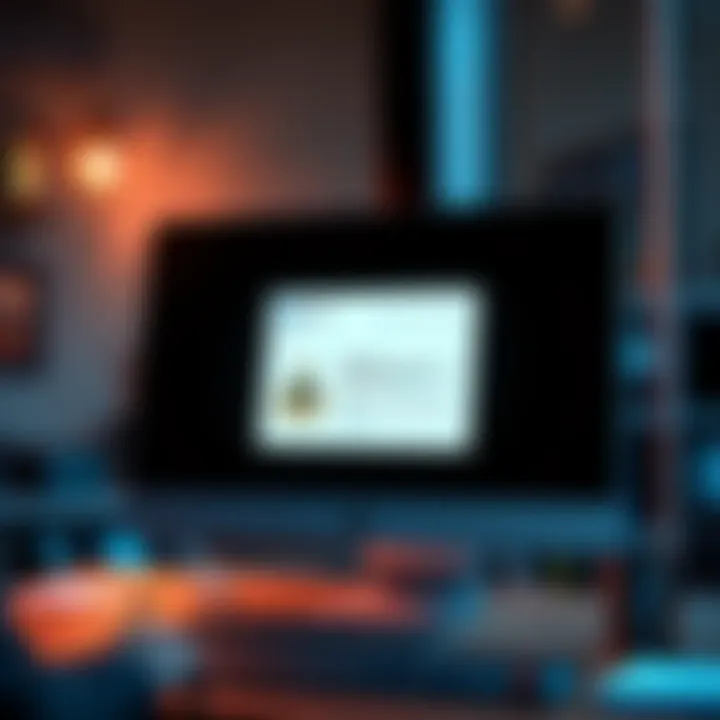 An email displayed on a computer screen discussing concerns about a lodge application denial and potential blackballing.