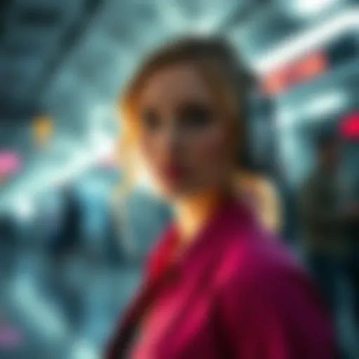 Emily Blunt as an ET experiencer, showcasing her unique clicking language in Steven Spielberg's Disclosure Day