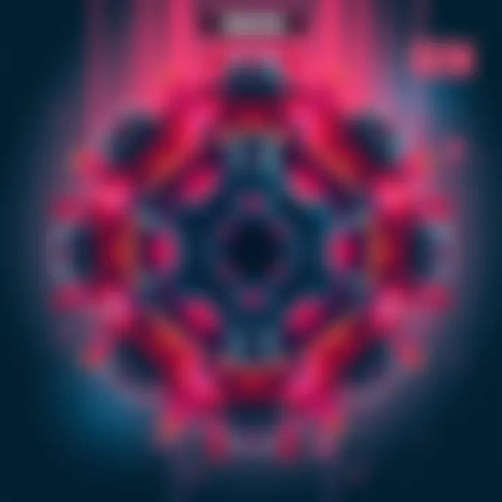 An illustration showing the Triple Split and Right Quad components of Emo Gen in a visual format