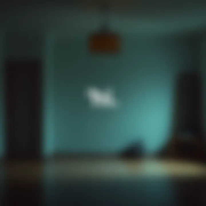 Empty condo with a soft voice saying 'hi' A quiet condo interior where a soft voice is heard saying 'hi'. The space appears empty and unoccupied, suggesting a supernatural presence.