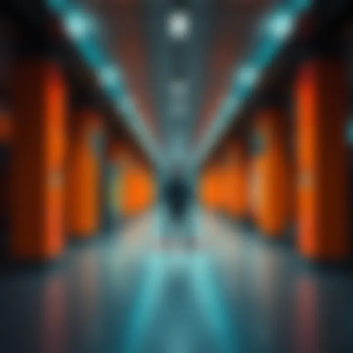 A person stands alone in a vacant public place, looking around as if noticing the emptiness. The surroundings are quiet, suggesting a sudden shift in atmosphere.