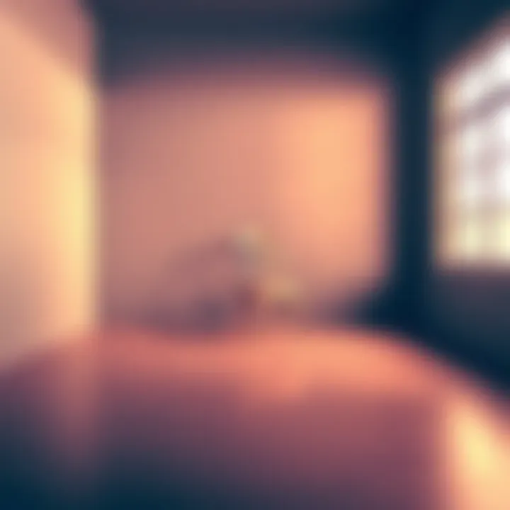 A solitary chair sits in an empty room, symbolizing isolation and contemplation about life's meaning.