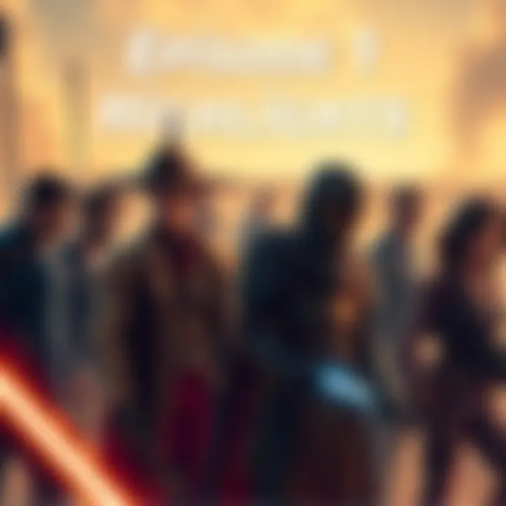 A scene from Episode 1 showcasing key characters in action and their interactions.