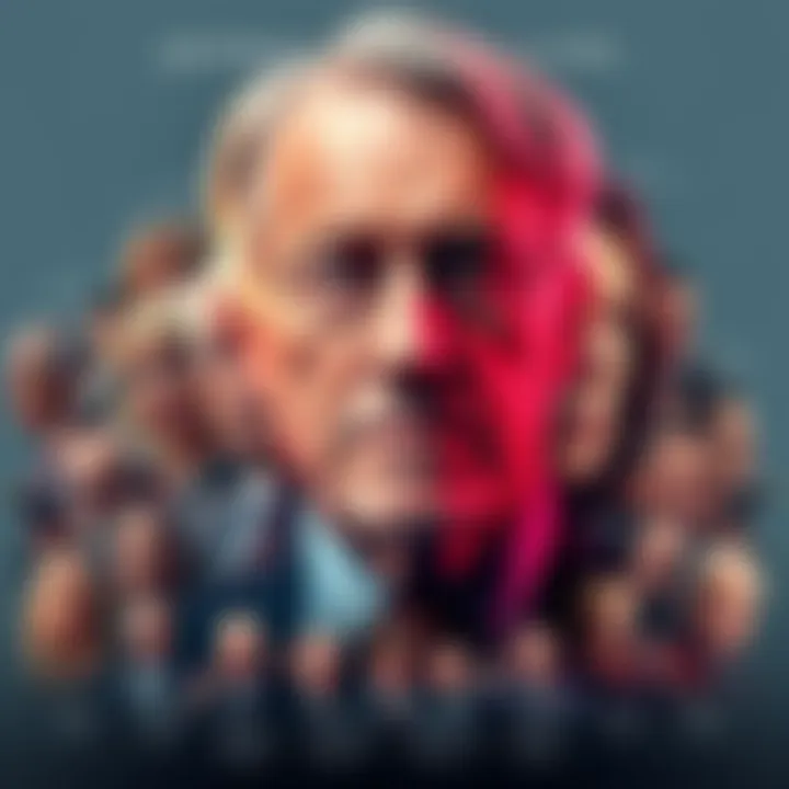 A collage of various people connected to the Jeffrey Epstein case, featuring headshots and names in a ranking format.