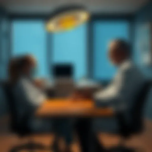 Jeffrey Epstein sits in a doctor's office discussing a face transplant procedure with a surgeon.