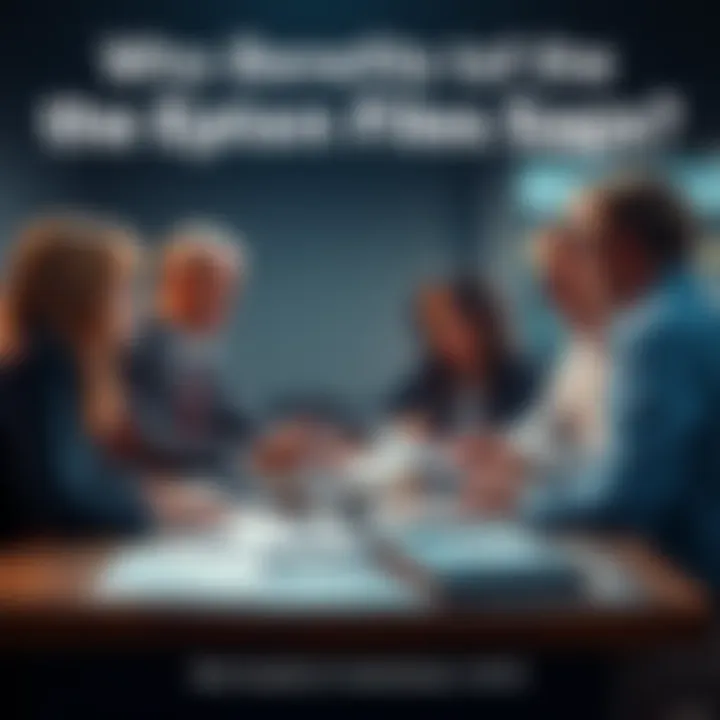 A group of people engaged in a serious discussion about the Epstein Files with documents and laptops on a table