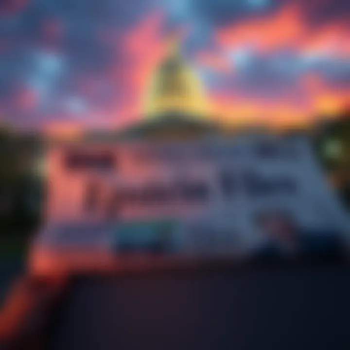 Epstein Files Focus A newspaper with the headline about Epstein files, set against a backdrop of a government building, symbolizing authority.