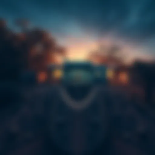 Aerial view of a secluded property in New Mexico with hidden tunnels and dense woods, suggesting secretive activities.