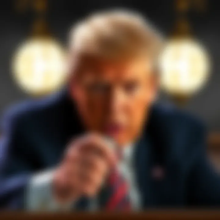 Jeffrey Epstein speaking critically about Donald Trump, illustrating a tense moment in their history together.