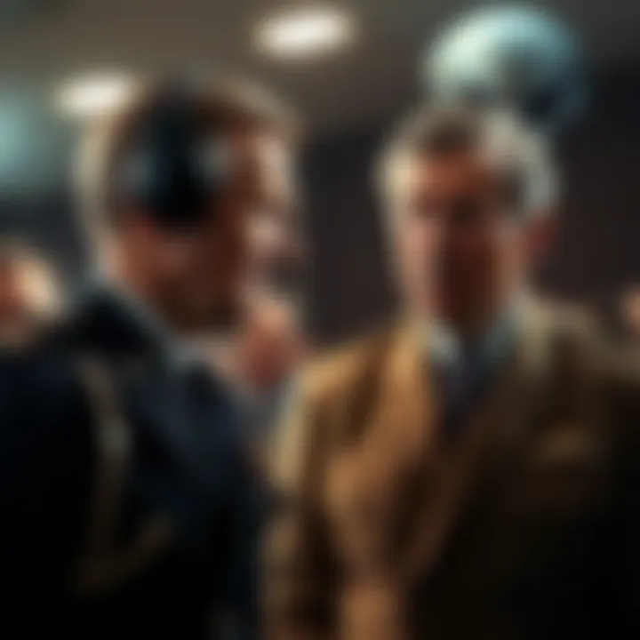 Eric Davis with George H.W. Bush Eric Davis speaking about military encounters with aliens alongside George H.W. Bush at Holloman Air Force Base in 1964.