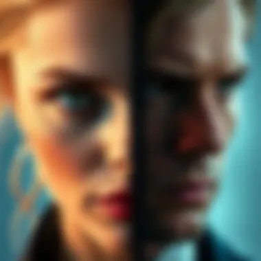 Erika Kirk and Charlie Kirk Connection Close-up of Erika Kirk and Charlie Kirk with a split image showing both of their faces, highlighting their connection.
