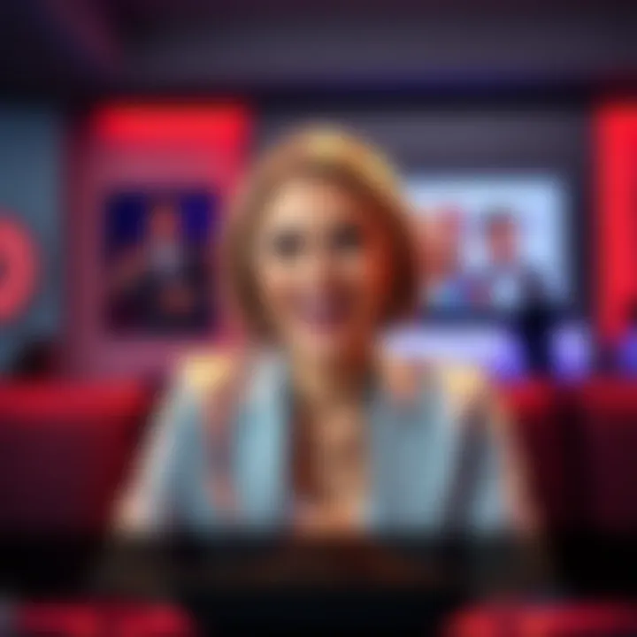 Erika Kirk discussing event plans on a Zoom call following her husband Charlie Kirk's death, showing a lively demeanor.