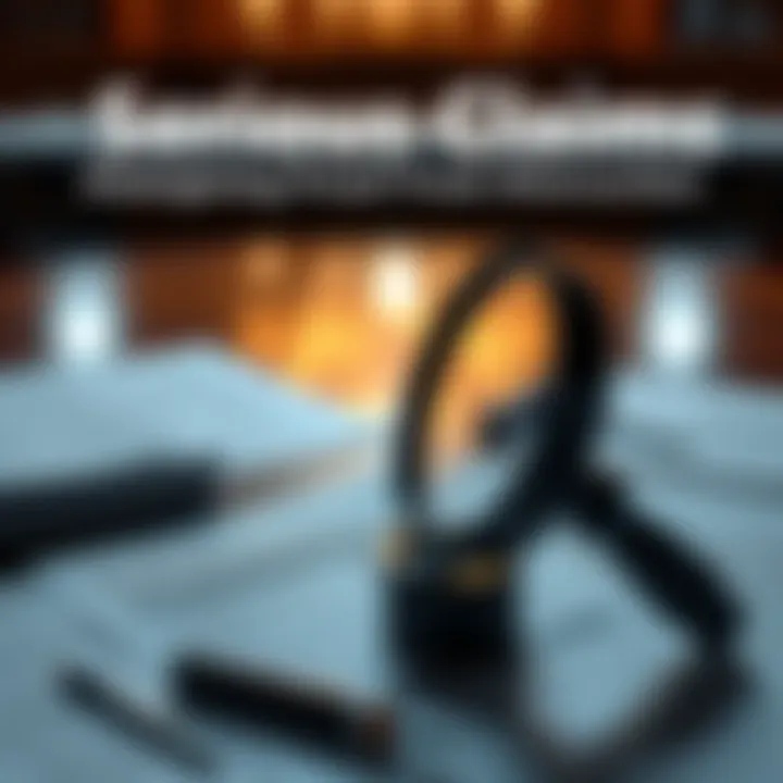 Evidence on a Table A table with documents and a magnifying glass, suggesting scrutiny of claims and evidence.